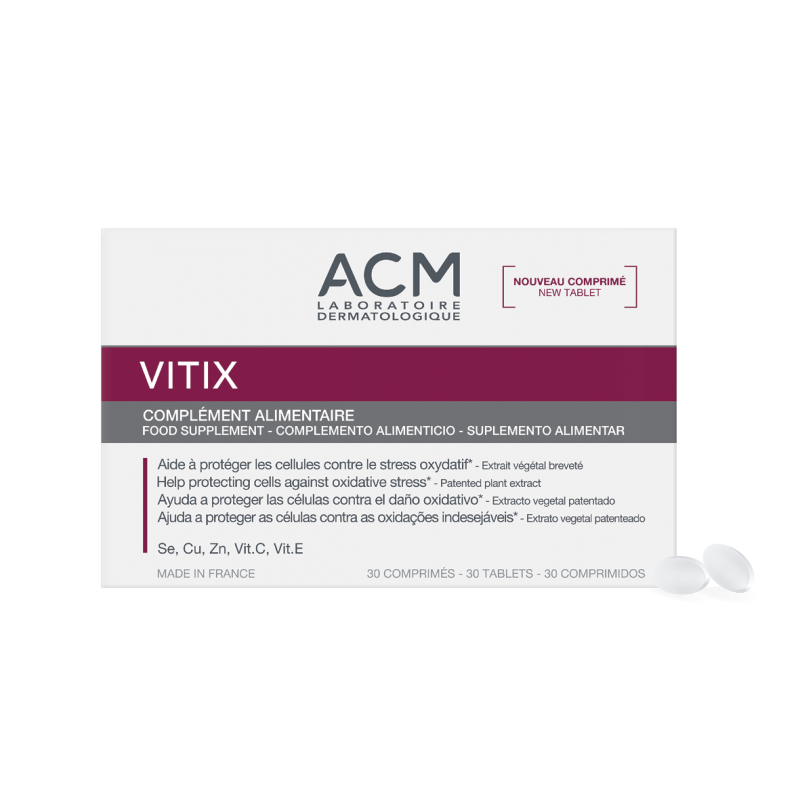 Vitix Comprimé Contre Stress Oxydatif 30 Comprimés Acm