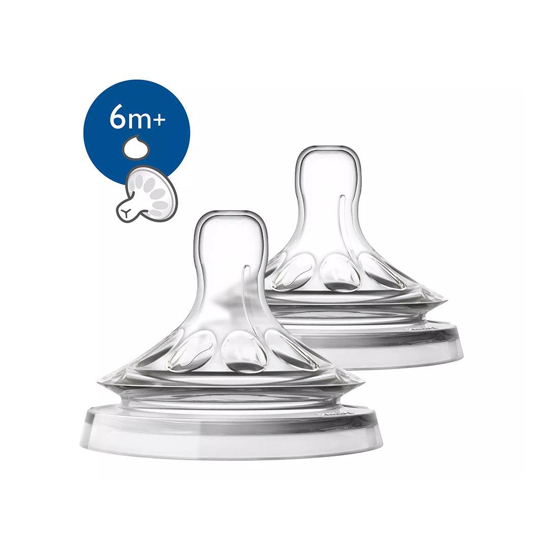 AVENT 2 Tétines Natural Variable +6m scf046/27 - Global Para