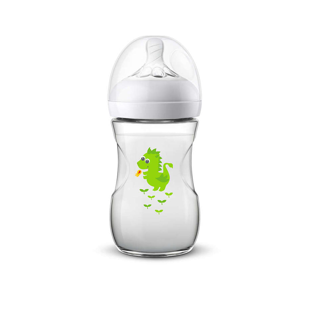 AVENT Biberon Naturel 260ml +1m Scf070/24 Dragon