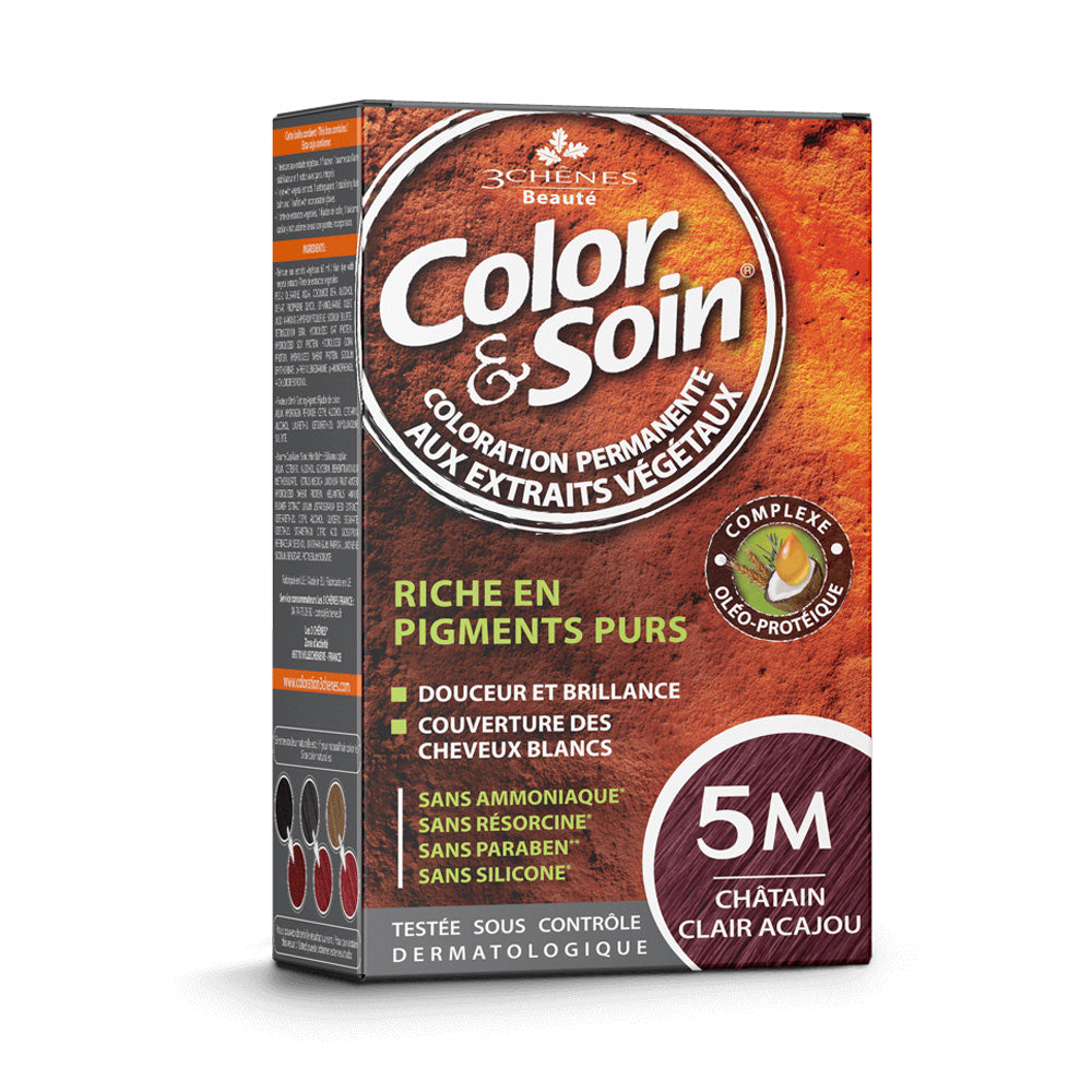 3 Chênes Color et Soin 4N Châtain Naturel | Global Para