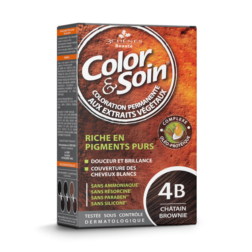 3 Chênes Color et Soin 6B Marron Cacao | Global Para