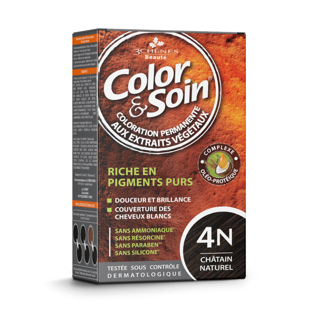 3 Chênes Color et Soin 4B Châtain Brownie | Global Para