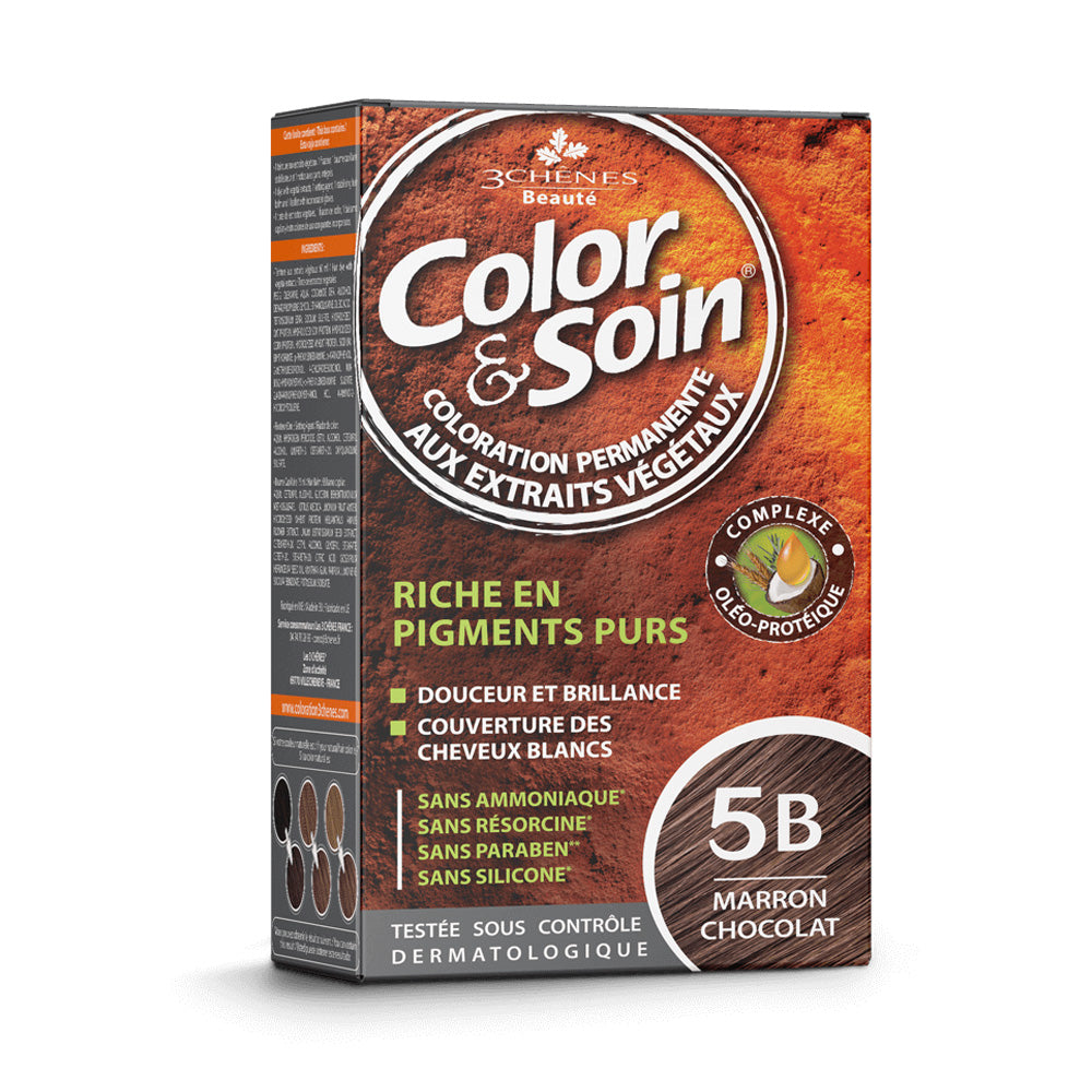 3 Chênes Color et Soin 5B Marron Chocolat| Global Para