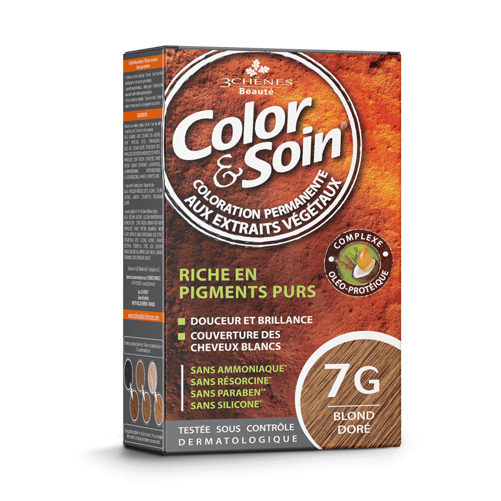 3 Chênes Color et Soin 7N Blond Noisette | Global Para