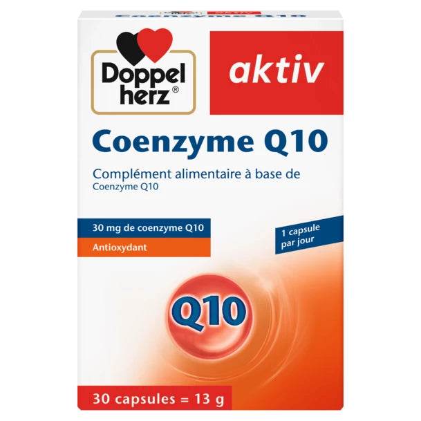 DOPPELHERZ AKTIV Coenzyme Q10 30 Capsules - Global Para