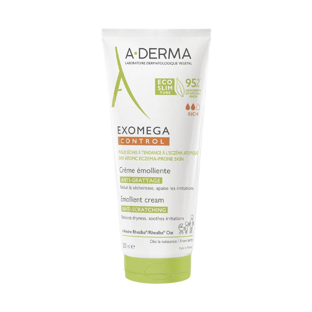 A-Derma Exomega Control crème émolliente 200ml