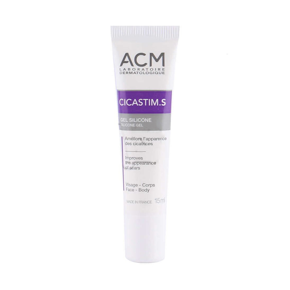 Acm Cicastim S Gel Silicone Cicatrisation Visage Et Corps 15ml  | Global para