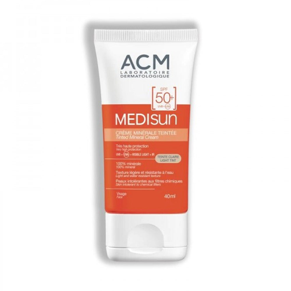 Acm Medisun Ecran Mineral Teinte Claire SPF50+ 40ml - Nova Para