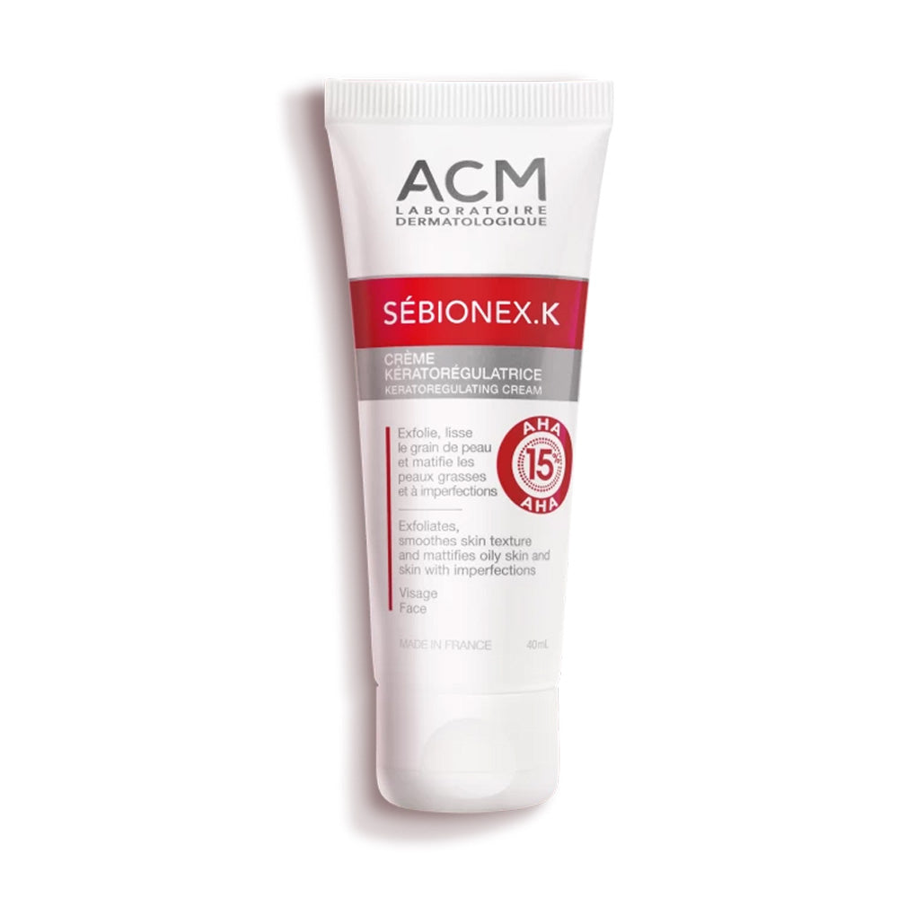 Acm Sébionex K Crème Visage Peaux Grasses À Imperfections 40ml nova parapharmacie prix maroc casablanca