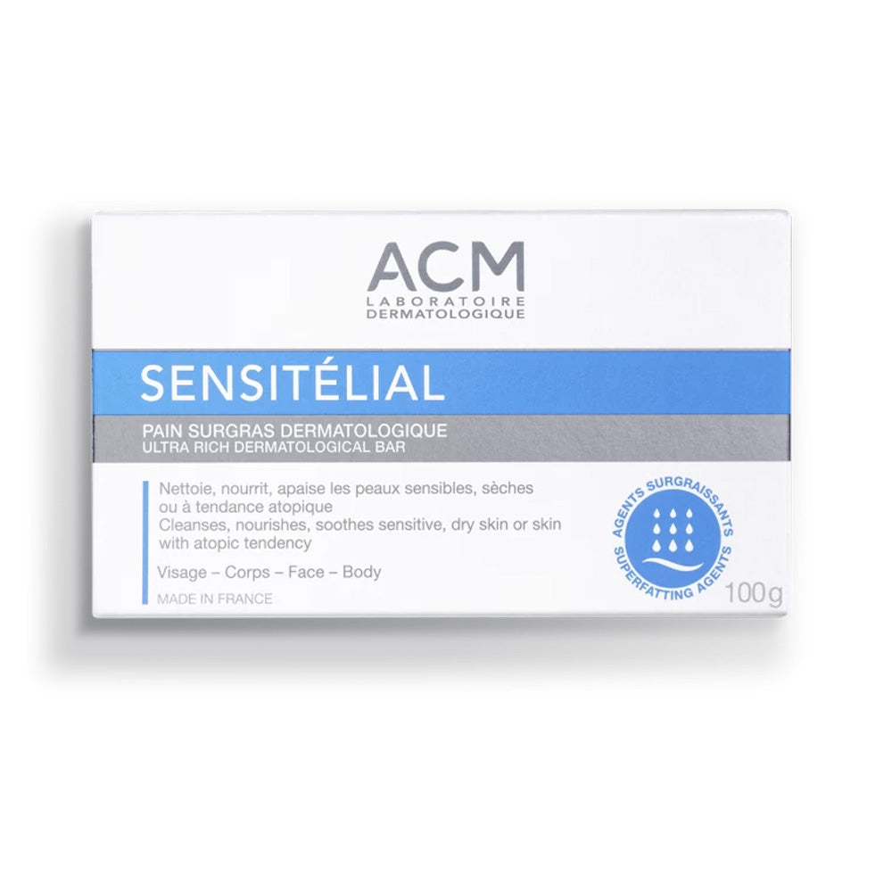 Acm Sensitélial Pain Surgras Dermatologie 100g nova parapharmacie prix maroc casablanca