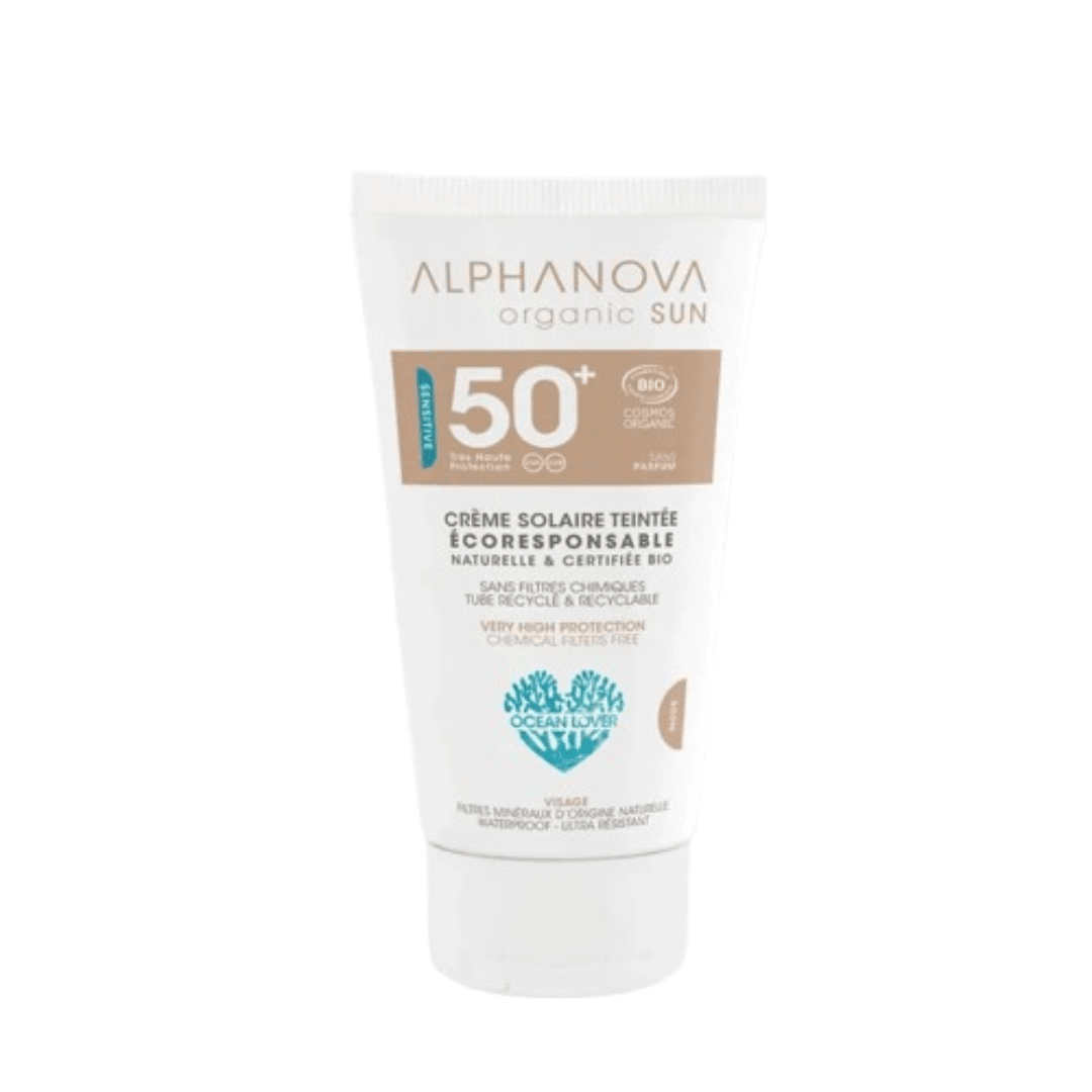 Alphanova Sun Creme Solaire Teinte Claire Spf50+ 50g - Global Para