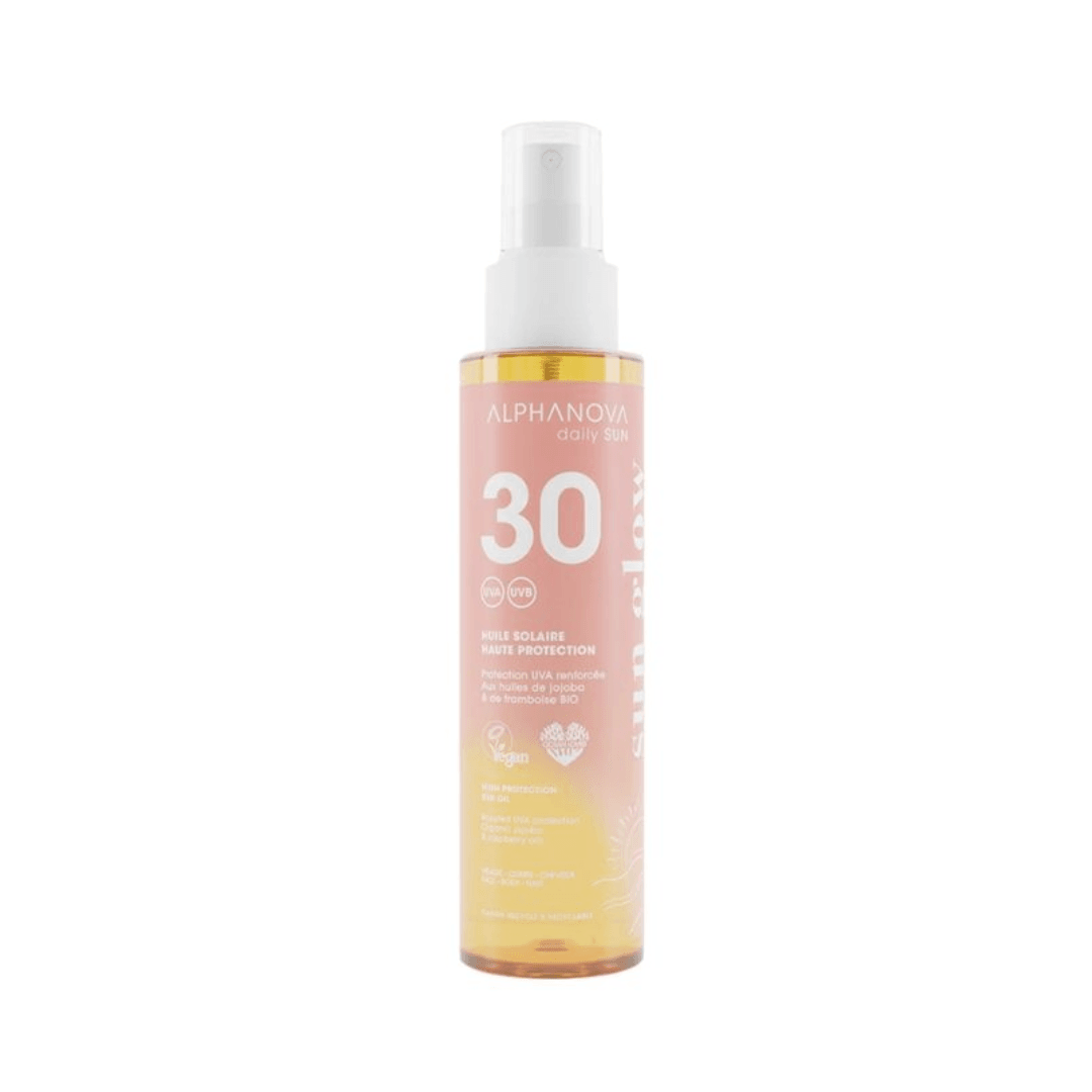 Alphanova Sun Glow Huile Solaire Spf30 125ml - Global Para