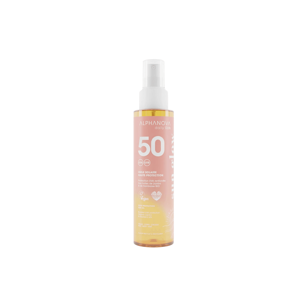 Alphanova Sun Glow Huile Solaire Spf50 125ml - Global Para