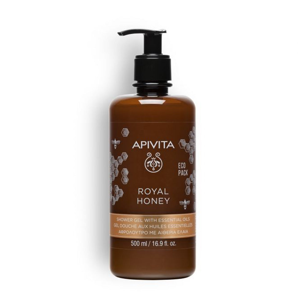 Apivita Gel Douche Miel Royal 300ml nova parapharmacie prix maroc casablanca