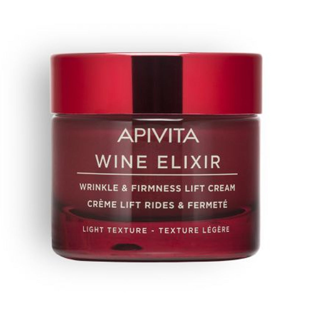 Apivita Wine Elixir Crème Lift Rides Et Fermeté Légère 50ml nova parapharmacie prix maroc casablanca