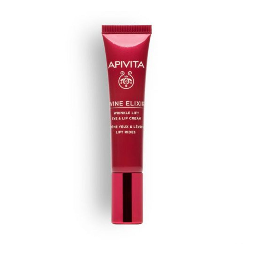 Apivita Wine Elixir Crème Yeux & Lèvres 15ml nova parapharmacie prix maroc casablanca