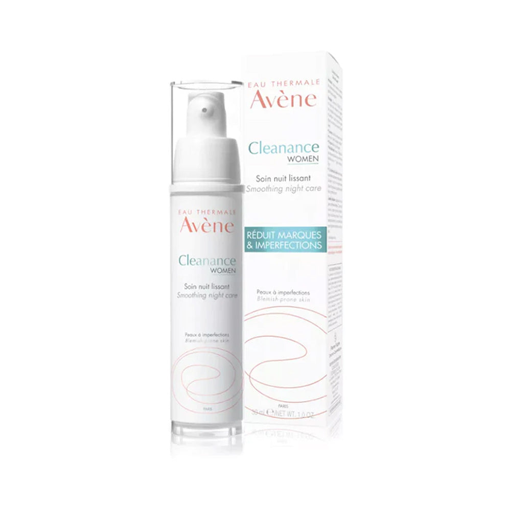 Avene-Cleanance-Women-Soin-Nuit-Lissant-30ml| Global Para 