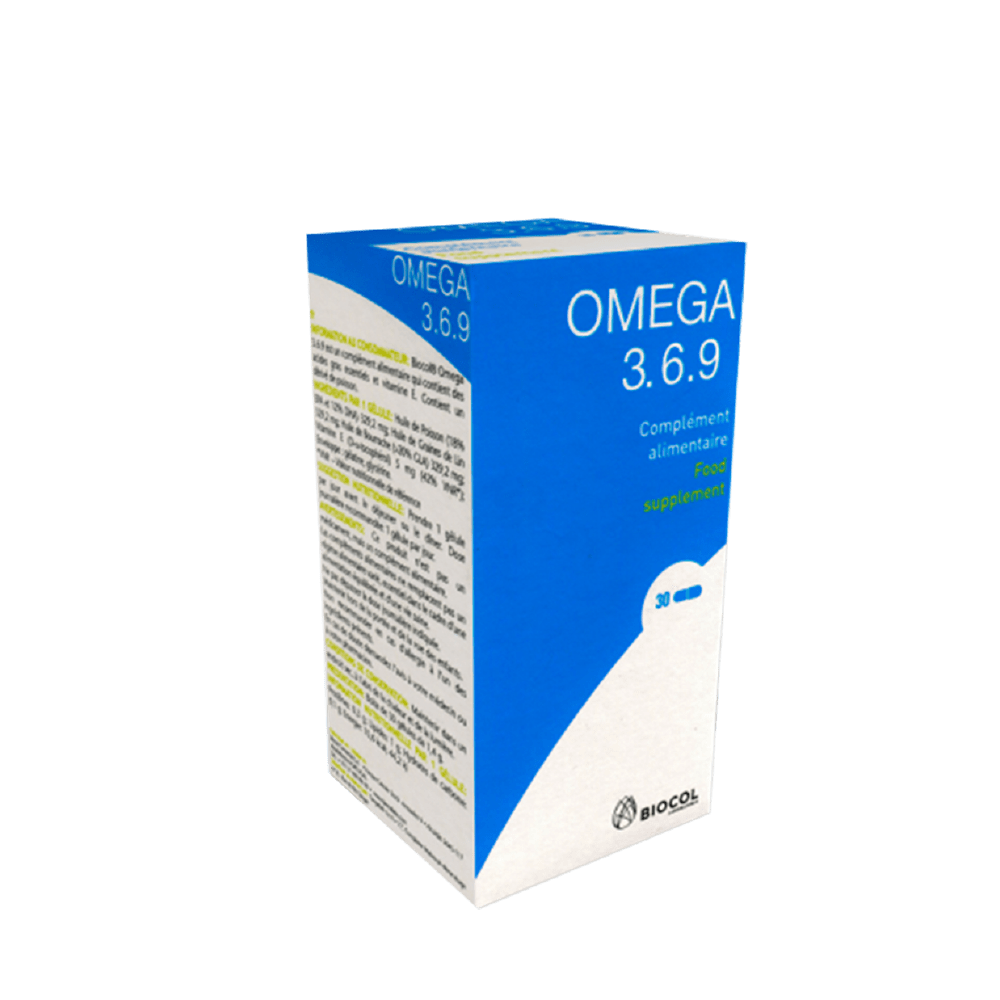 Biocol Omega 3.6.9 30 Gélules Circulation | Global para