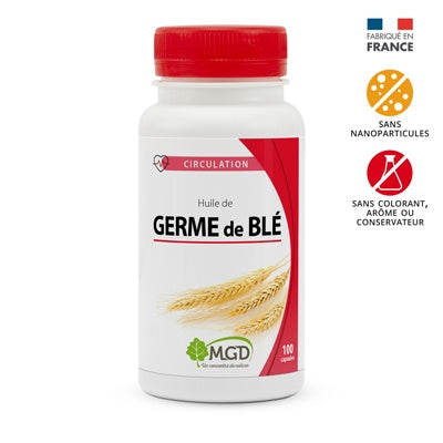 Mgd huile de Germe de blé 100 Gélules