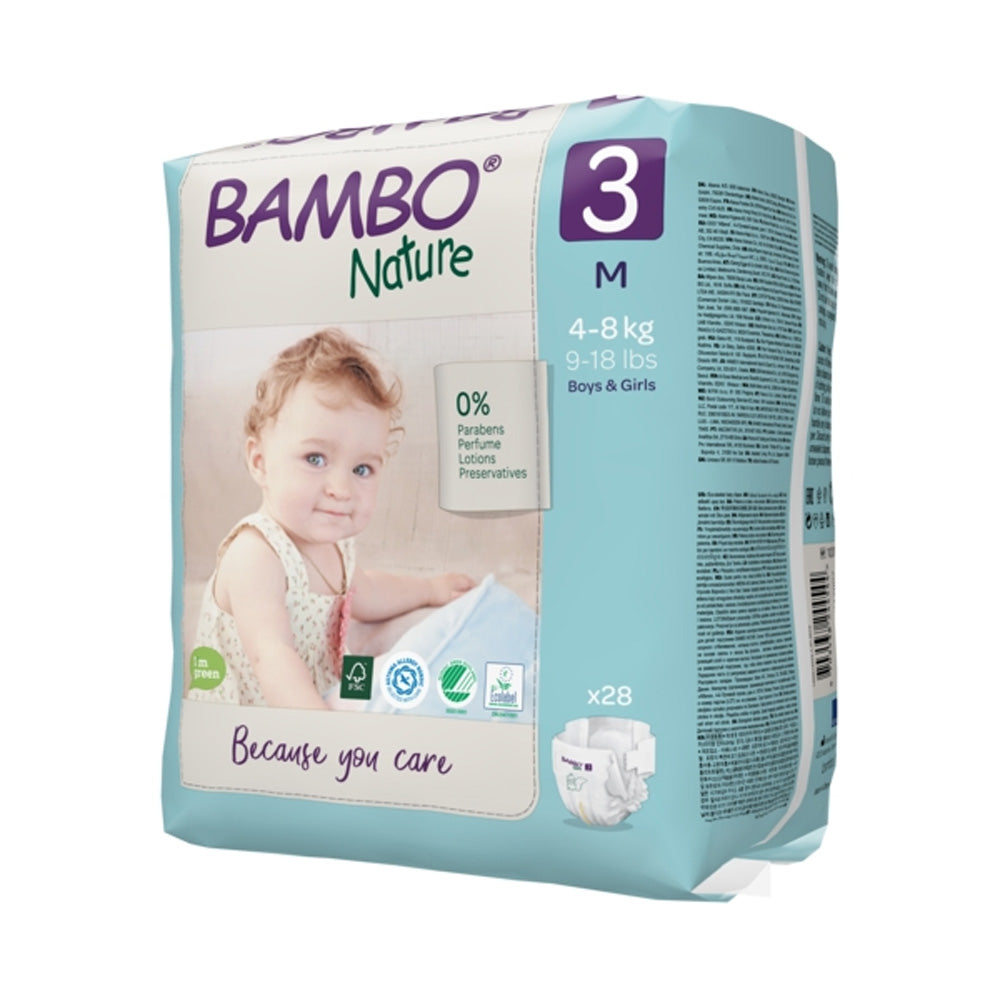 Bambo Nature 52 Couches Ecologiques Jumbo t3 Midi 4-8kg nova parapharmacie prix maroc casablanca