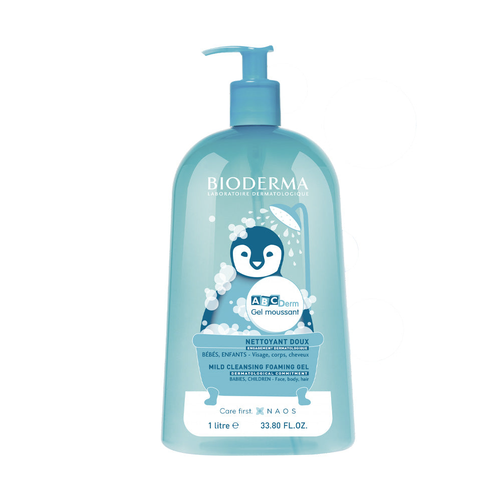 Bioderma ABCDerm Gel Moussant 1l | Global Para 