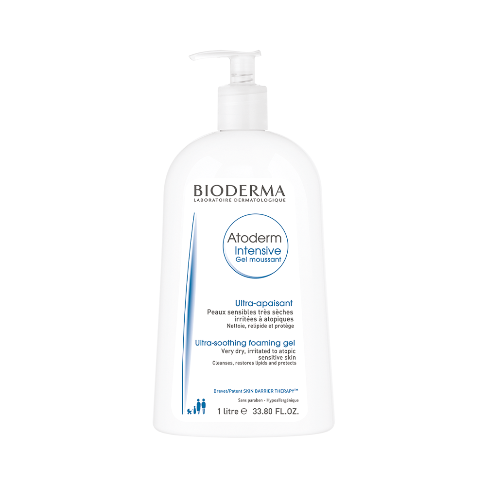 Bioderma Atoderm Intensive Gel moussant 1L | Global Para