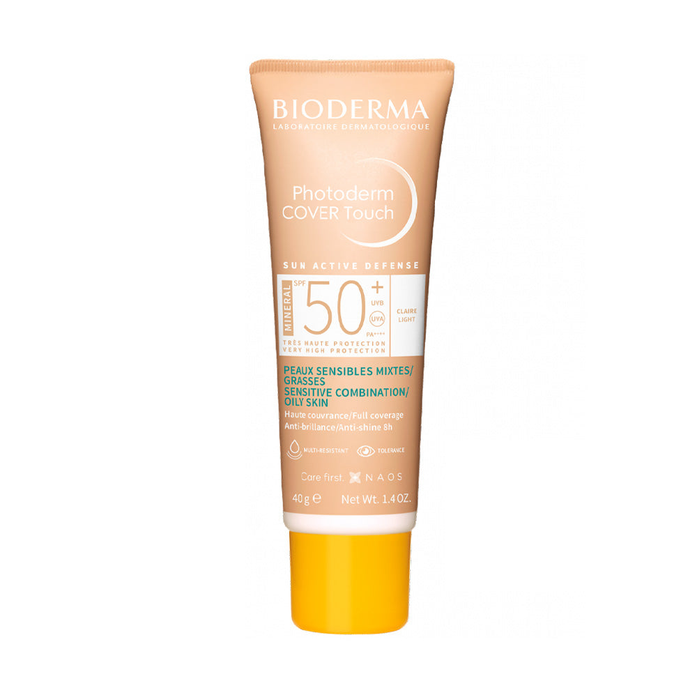 Bioderma Photoderm Cover Touch Mineral SPF50+ 40g Teinte Claire | Global Para