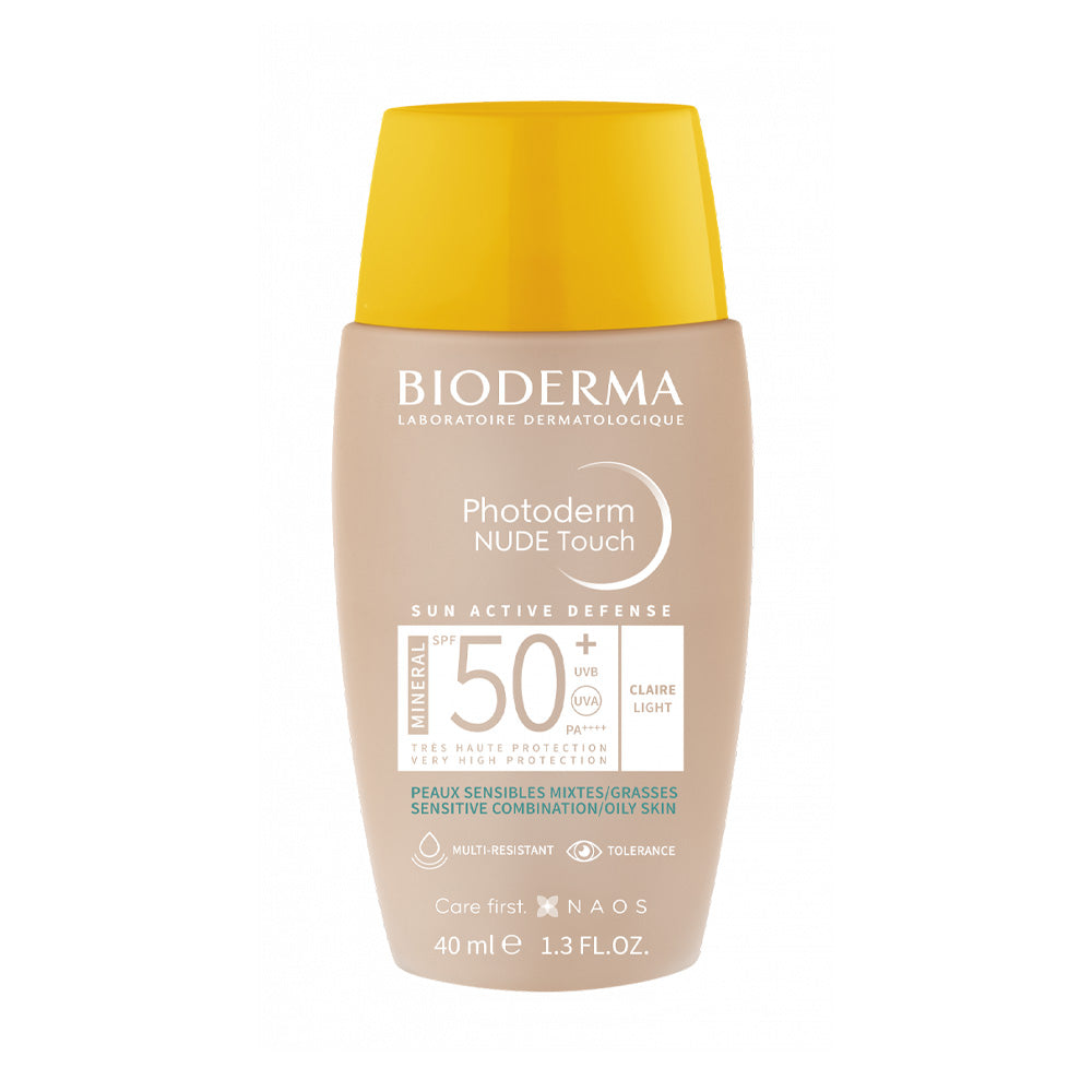 Bioderma Photoderm NUDE Touch SPF50+ 40ml Teinte Claire | Global Paraa