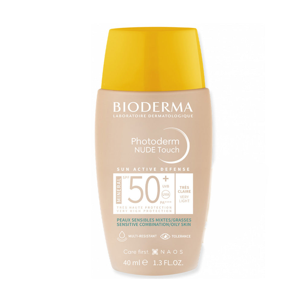 Bioderma Photoderm NUDE Touch SPF50+ 40ml Teinte Trés Claire | Global Para