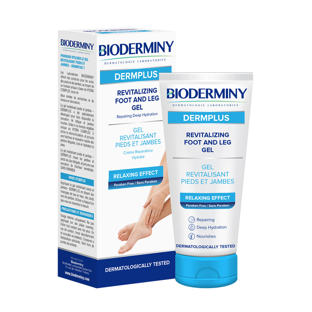 Bioderminy Dermplus Revitalizing Foot And Leg Gel 60ml nova parapharmacie prix maroc casablanca