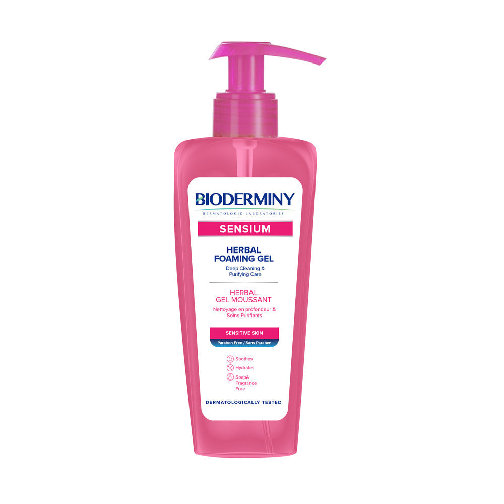 Bioderminy Sensium Herbal Foaming Gel 200ml nova parapharmacie prix maroc casablanca