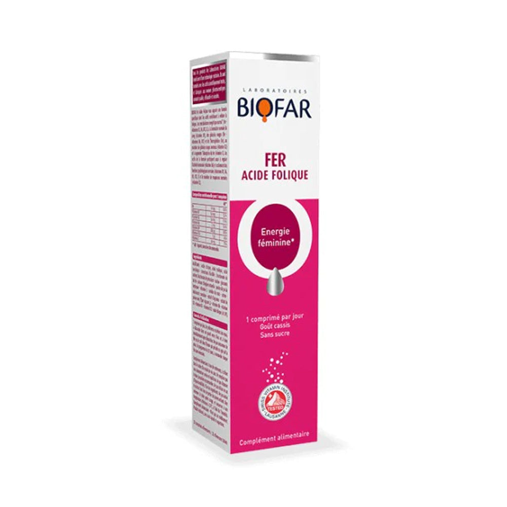 Biofar Fer Acide Folique 20 Comprimés nova parapharmacie prix maroc casablanca