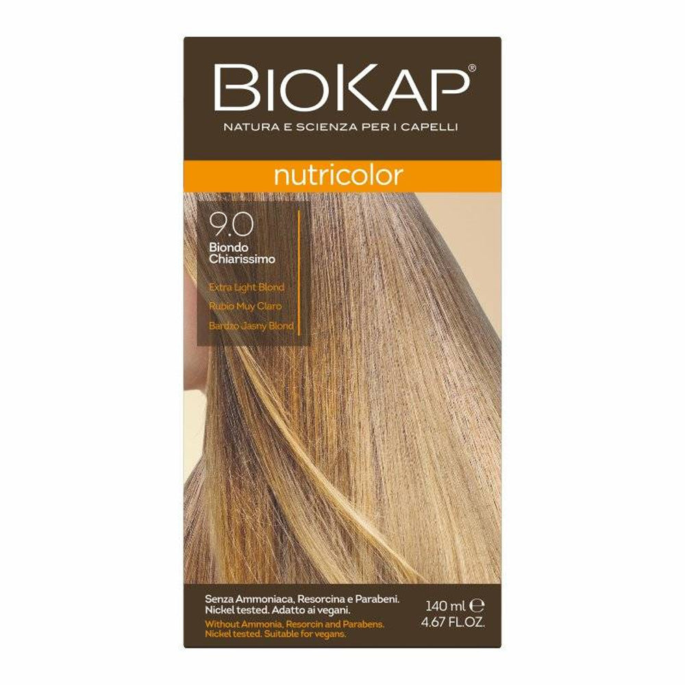 Biokap Nutricolor Teinture Pour Cheveux 140ml 3.0 Châtain Foncé | Global Para 