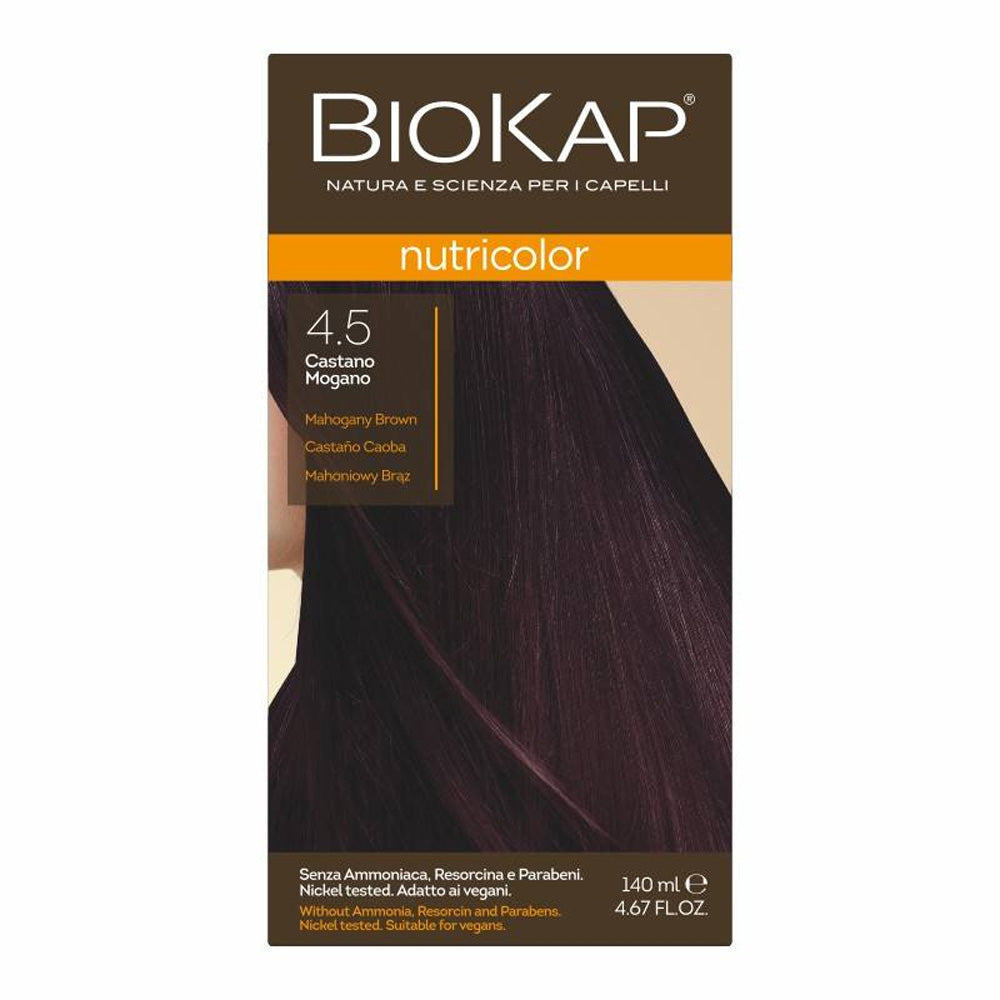 Biokap Nutricolor Teinture Pour Cheveux 140ml 7.5 Blond Acajou | Global Para 