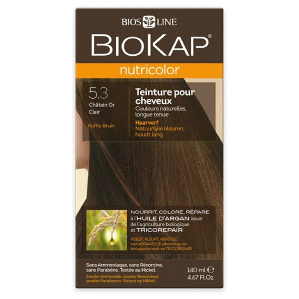 Biokap Nutricolor Teinture Pour Cheveux 140ml 6.66 Rouge Rubis | Global Para 