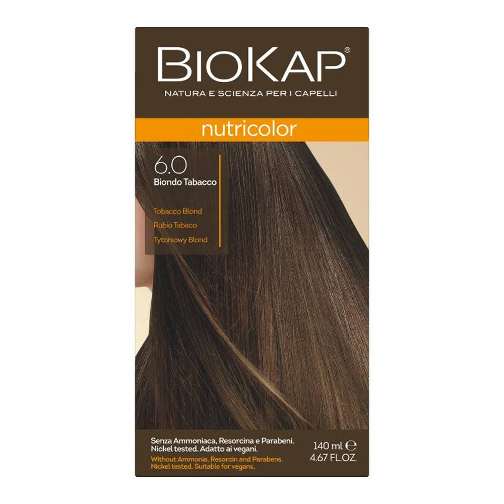 Biokap Nutricolor Teinture Pour Cheveux 140ml 6.46 Rouge Vénitien | Global Para 