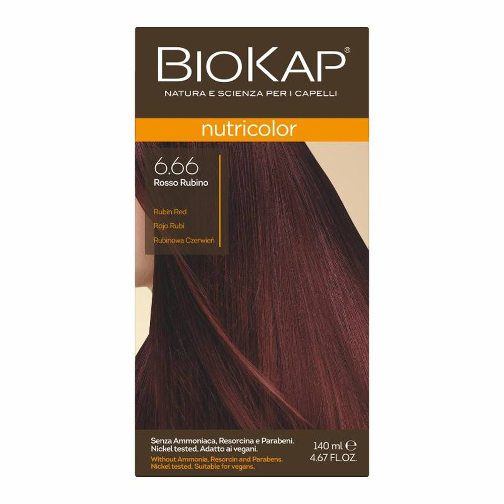 Biokap Nutricolor Teinture Pour Cheveux 140ml 5.3 Châtain Or Clair | Global Para 