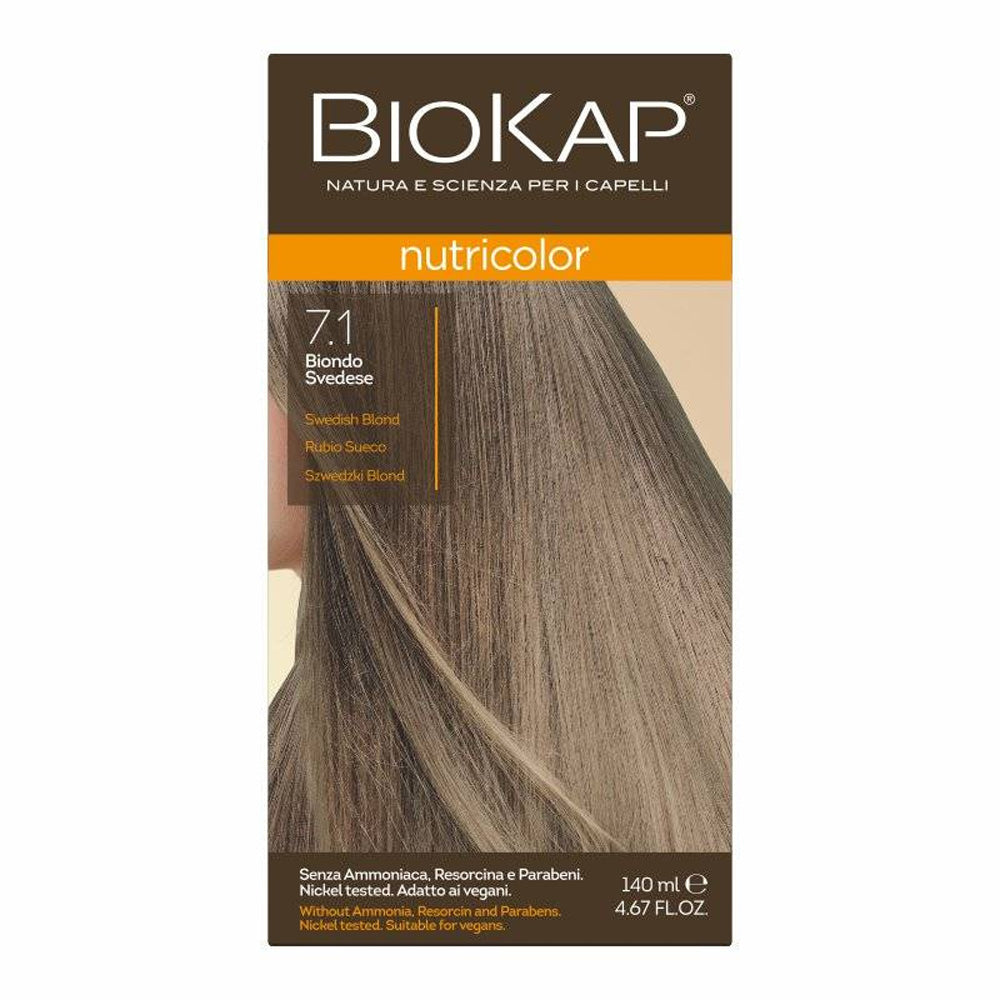 Biokap Nutricolor Teinture Pour Cheveux 140ml 5.06 Châtain Noix de Muscade | Global Para 