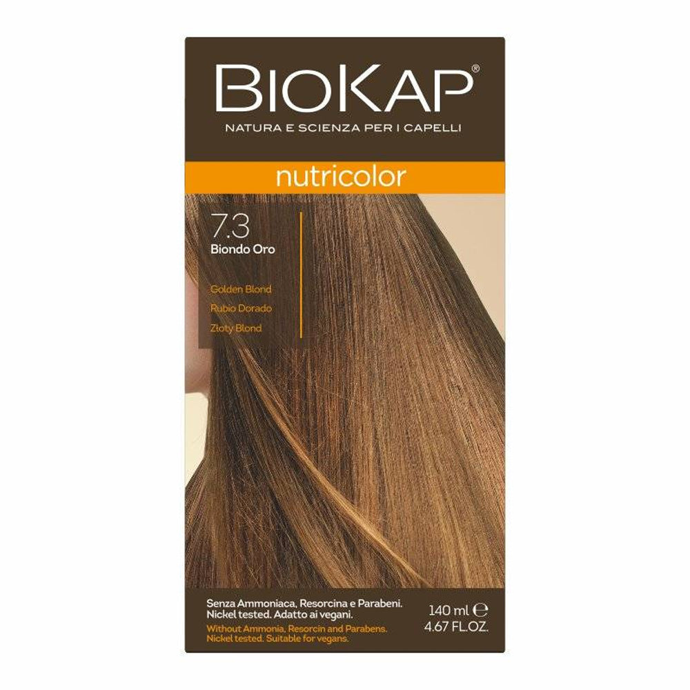 Biokap Nutricolor Teinture Pour Cheveux 140ml 5.0 Châtain Clair | Global Para 