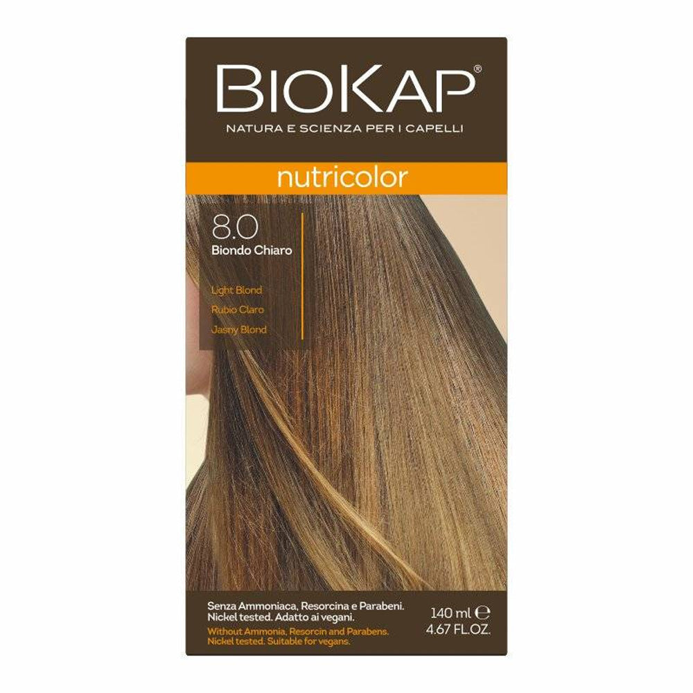 Biokap Nutricolor Teinture Pour Cheveux 140ml 4.06 Châtain Café | Global Para 