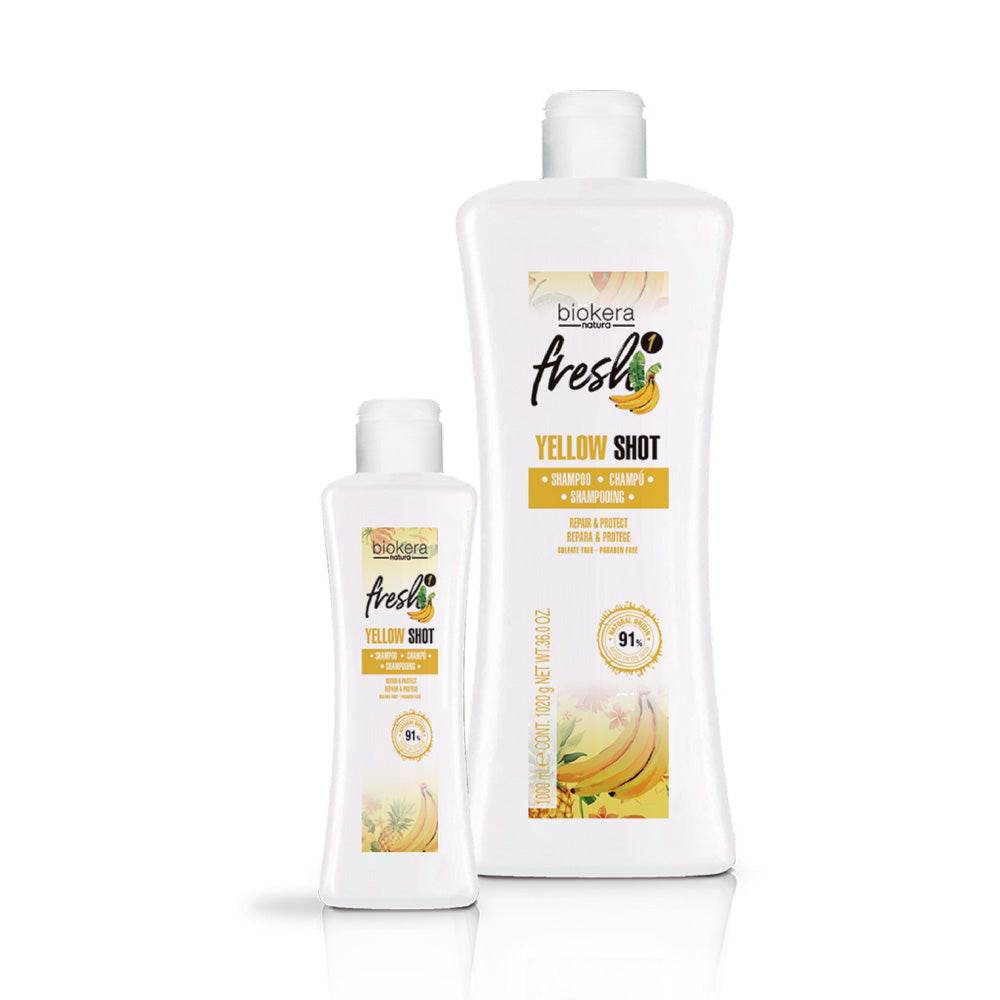 Biokera Fresh Yellow Shot Shampoing 300ml