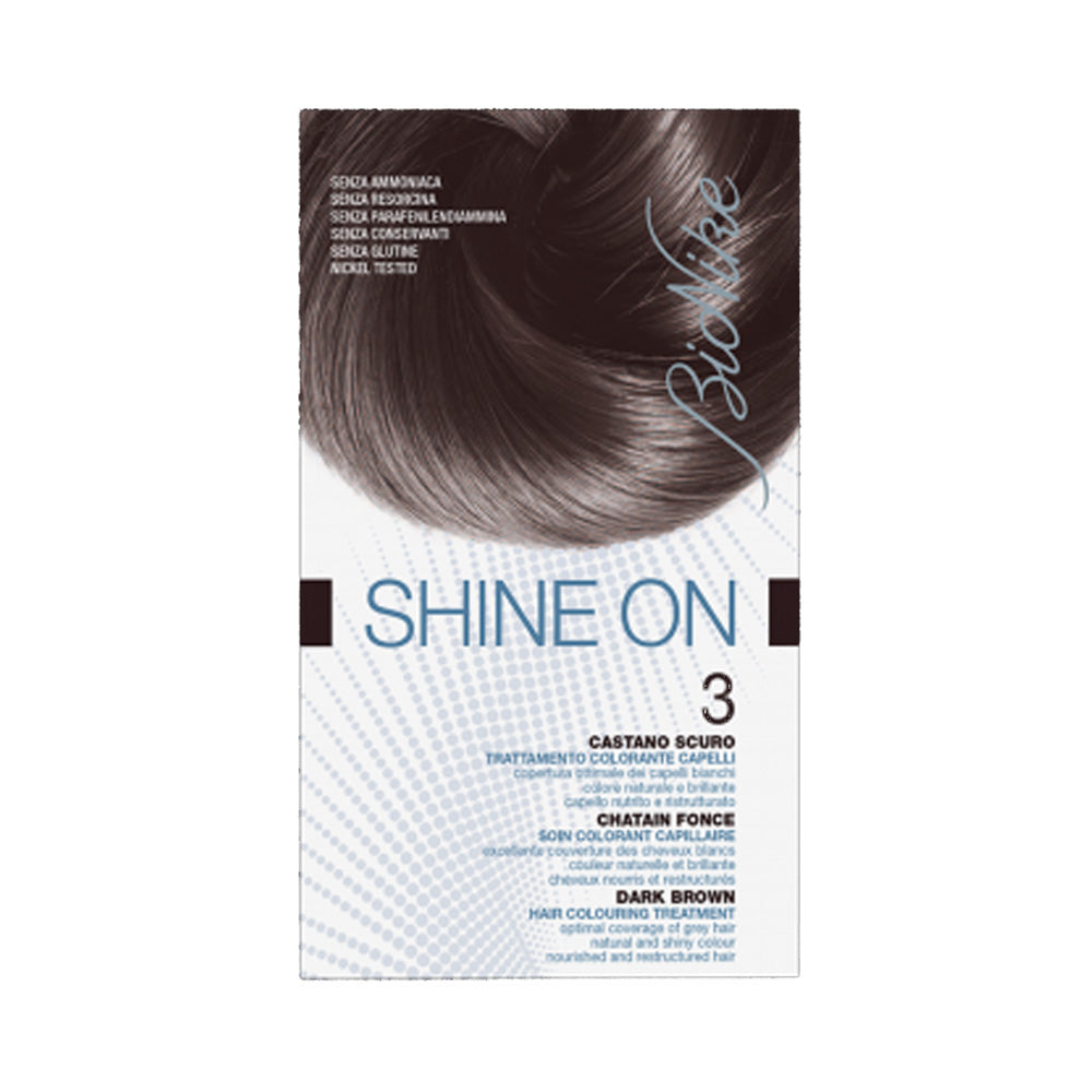 Bionike Shine On 3 Chatain Fonce Soin Colorant Capillaire - Nova Para