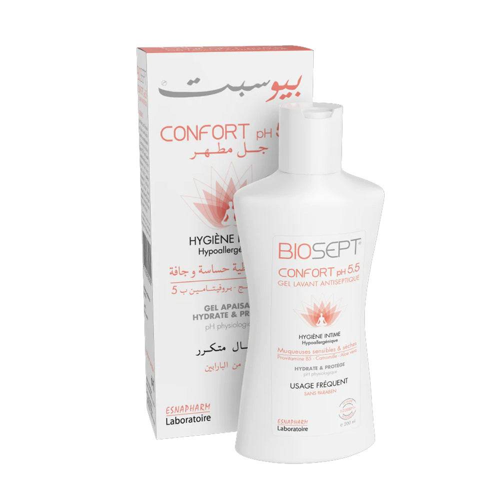 Biosept 5.5 Gel Nett Traitant 120ml