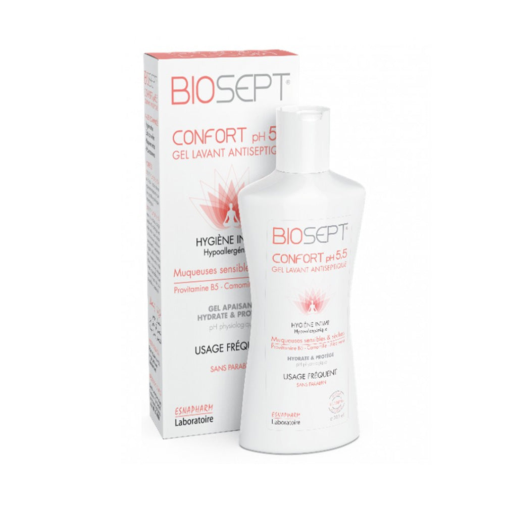 Biosept Confort Gel Antiseptique Ph 5.5 200ml - Nova Para