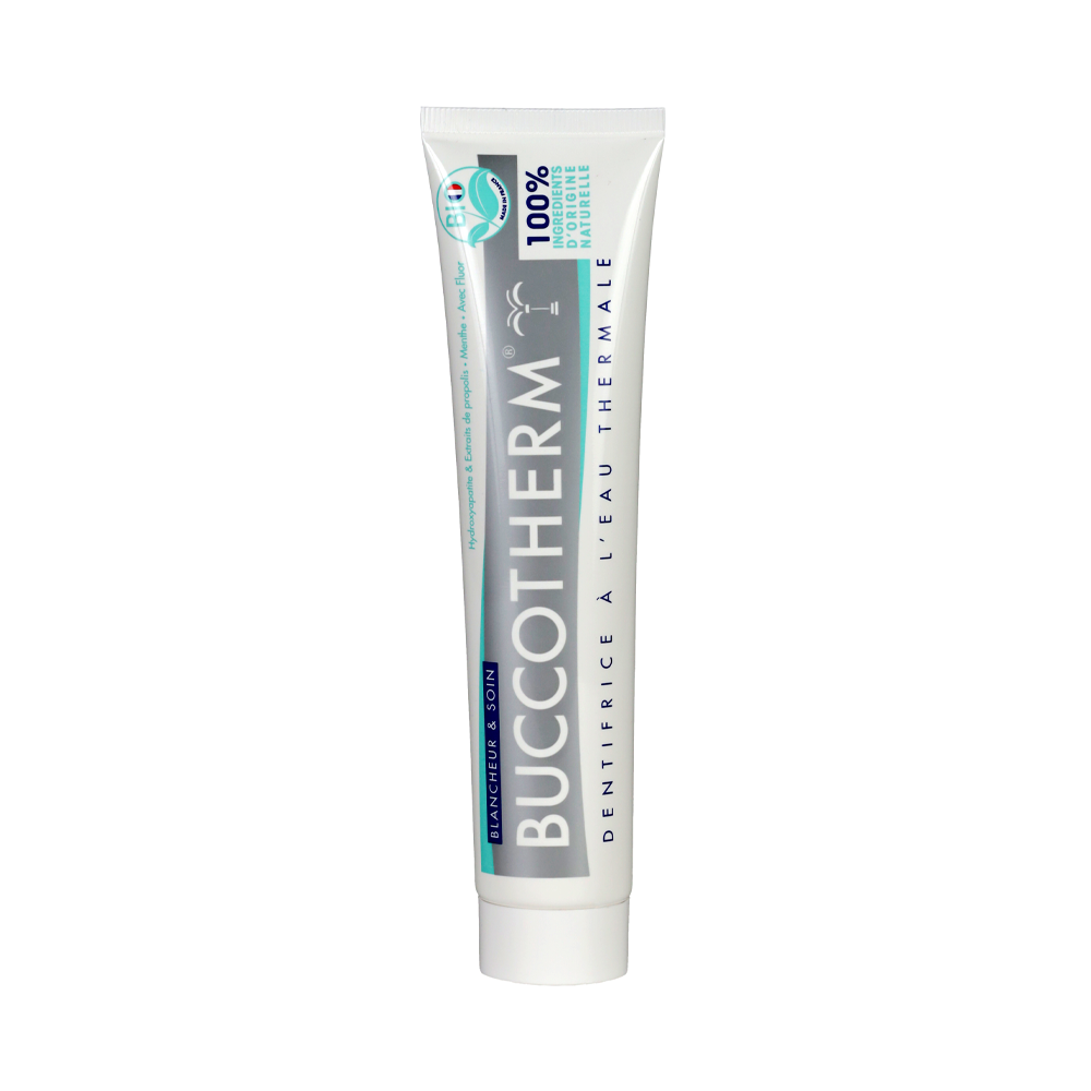 Buccotherm Dentifrice Blancheur & Soin BIO 75ml | Global Para 