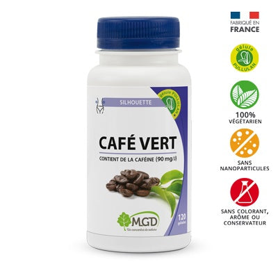 MGD Café Vert Boite 120 Gélules