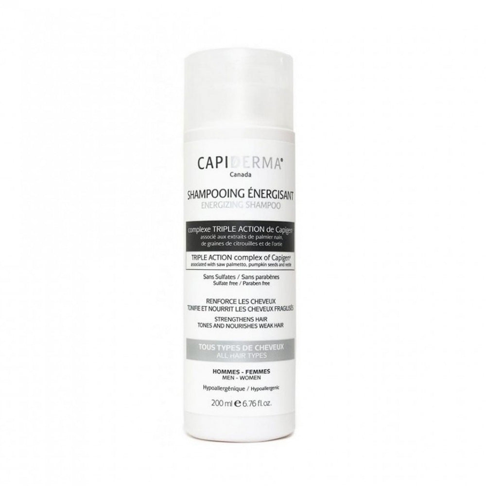 Capiderma Shampooing Energisant Anti-Chute 200ml | Global Para 