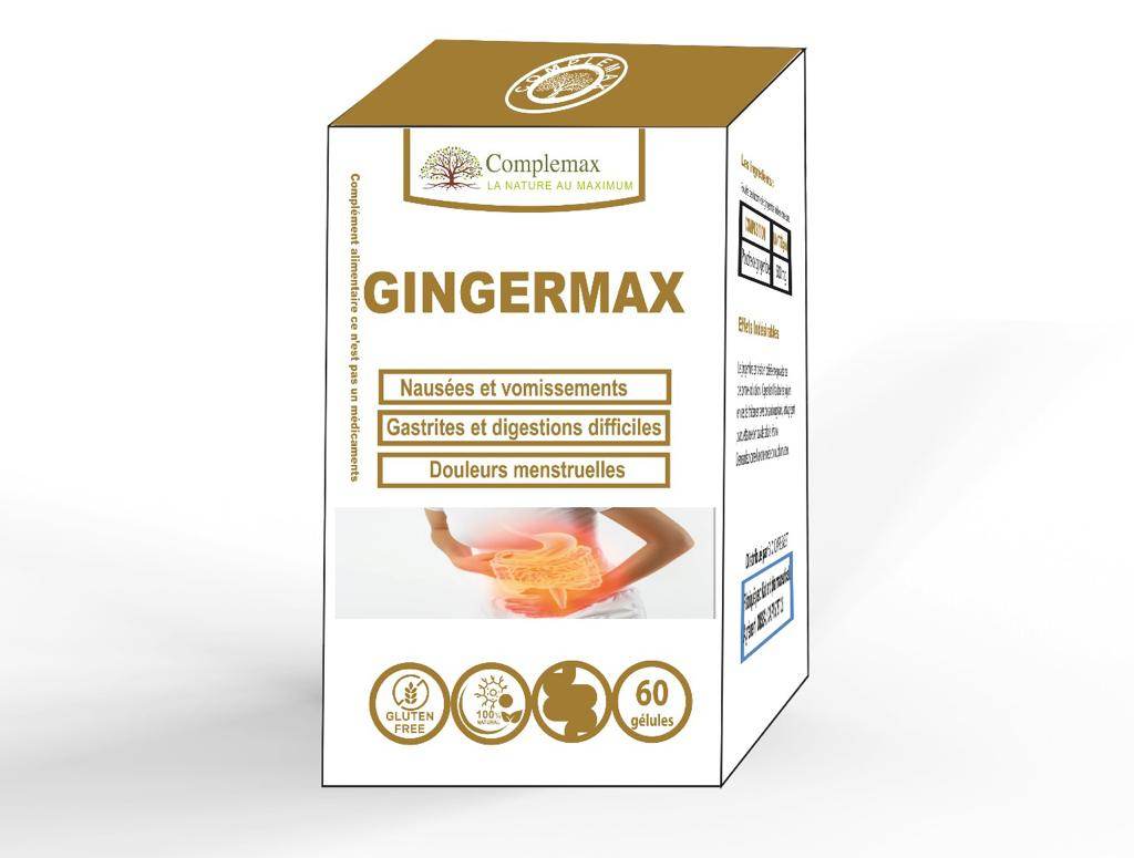 Complemax Gingermax 60 Gélules