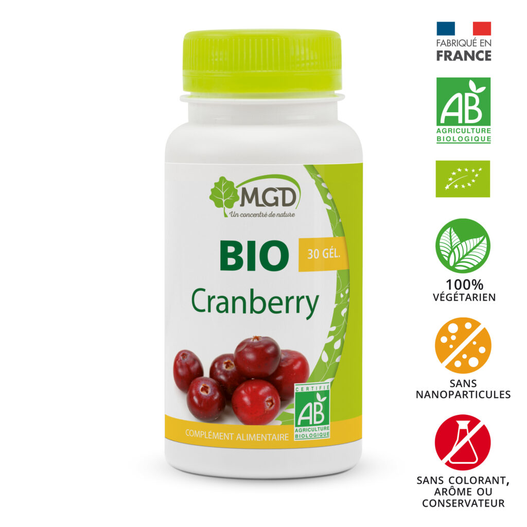 MGD Cranberry Bio 30 gélules