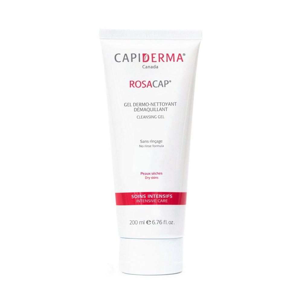 Capiderma Rosacap Gel Dermo-Nettoyant Démaquillant 200ml  | Global Para 